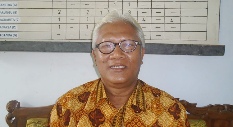 Kepala Sekolah Luar Biasa (SLB) Dharma Wanita Persatuan Provinsi Bengkulu, Sunariyo, S. Pd