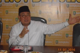 Gubernur Bengkulu Dr Ridwan Mukti