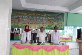 Pertemuan Sosialisasi Dinas Kesehatan Provinsi Pemanfaatan Dana Desa Untuk Kesehatan