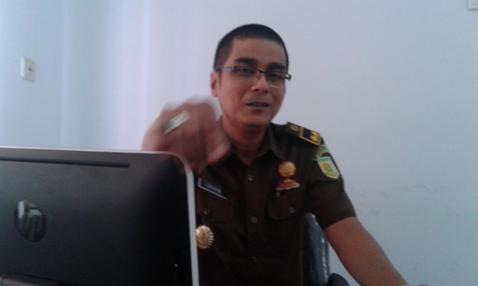 Kasi Pidsus Irvon Desvi Putra, SH / Foto : Ariyanto