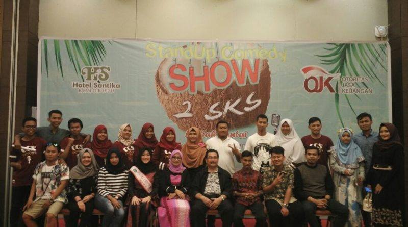 Penampilan lima komika di Hotel Santika berhasil memukau penonton
