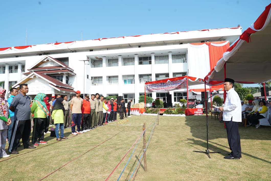 Perkokoh Semangat Kebersamaan, Pemprov Bengkulu Gelar Lomba Tradisional