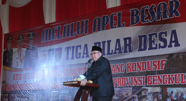 Gubernur Bengkulu Dr Ridwan Mukti