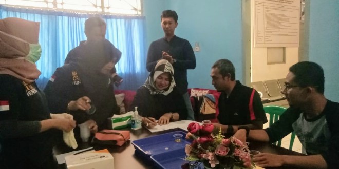 Proses Pengambila Urine ASN Dinaskominfosan