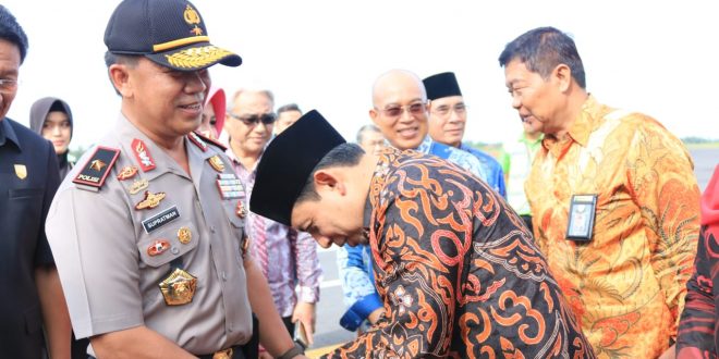 Wawali Menyambut Kapolda Baru