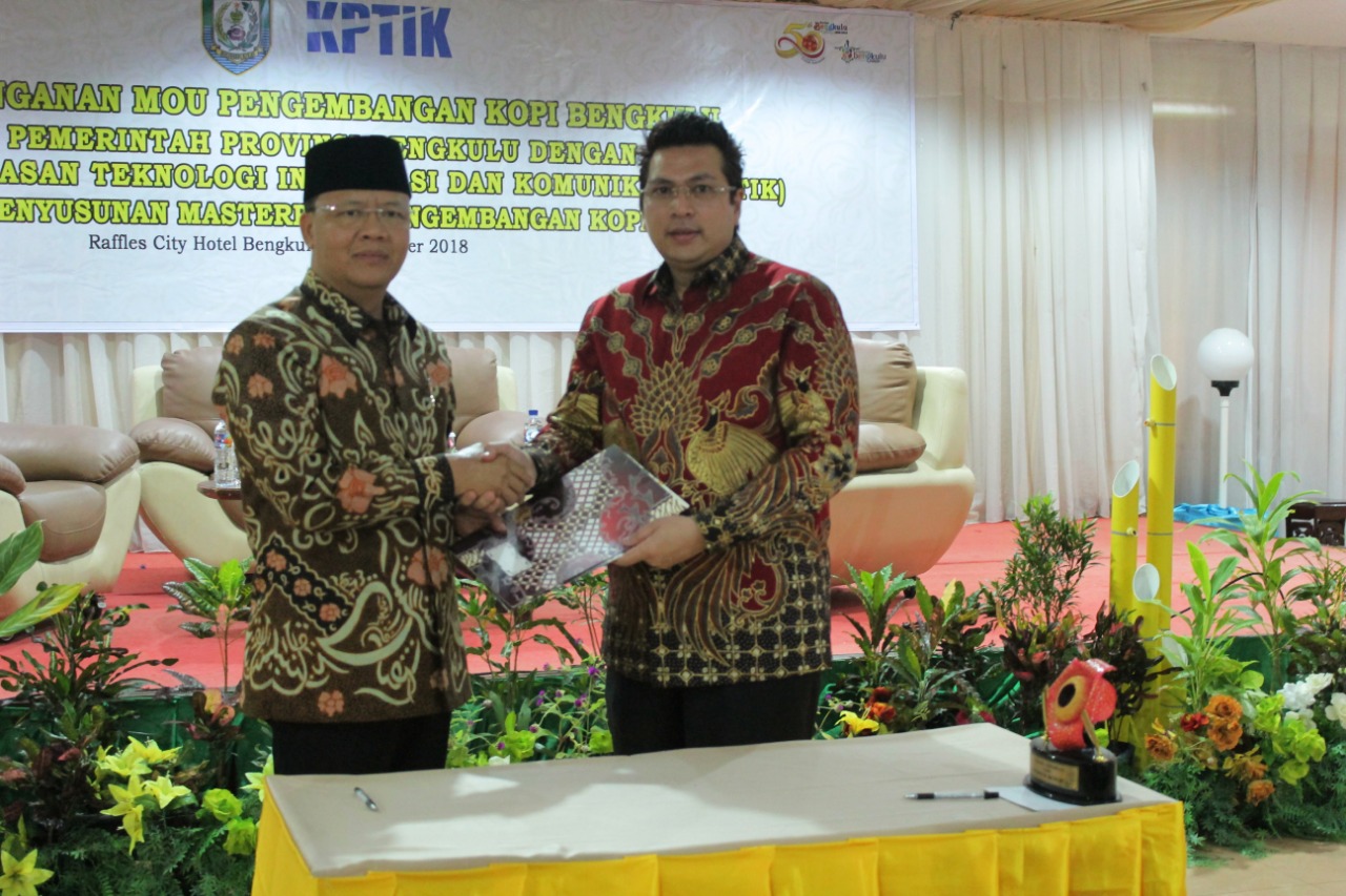 MoU Pengembangan Kopi Bengkulu