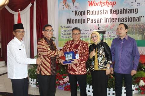 Workshop kopi Robusta menuju pasar internasional