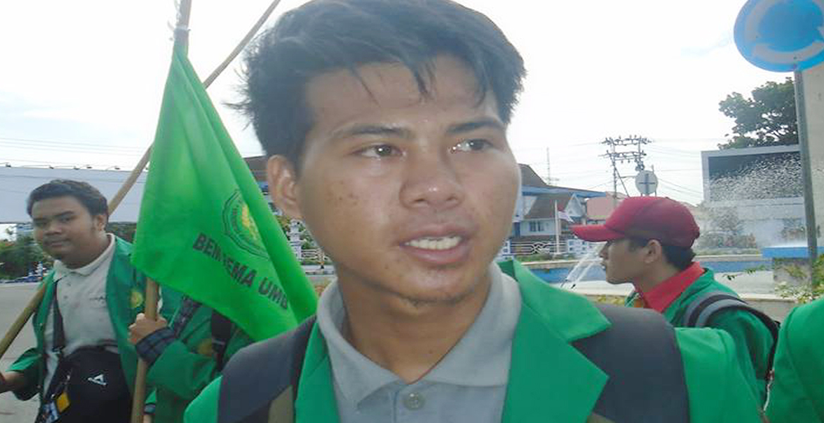 Ketua BEM UMB Angger Saputra