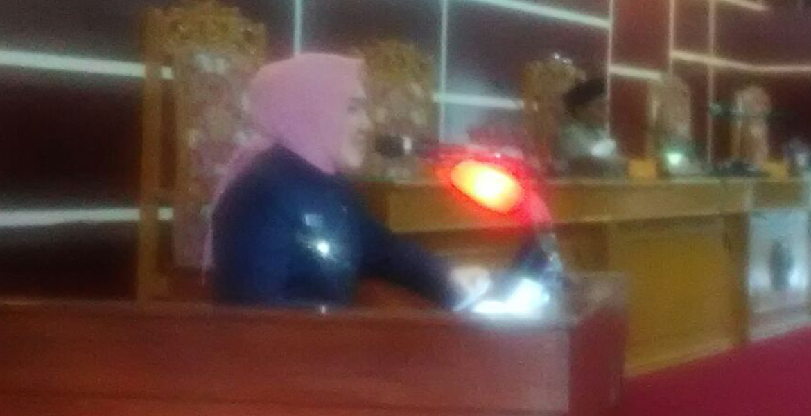 Wakil Walikota Bengkulu Menyampaikan Jawaban Atas Pandangan Fraksi