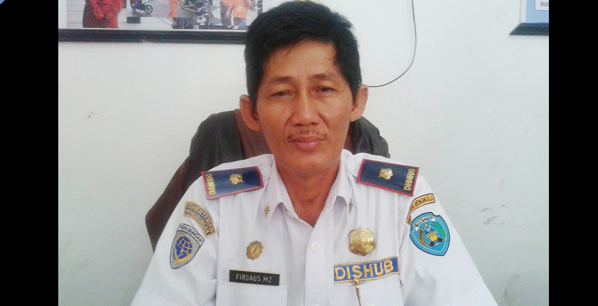 Firdaus, MZ kepala UPTD Parkir Dishubkominfo Kota Bengkulu