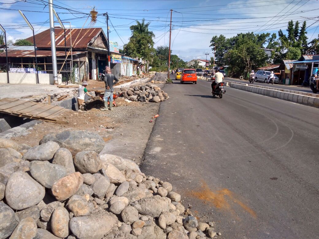 Pembangunan infrastruktur di Kota Bengkulu terus berlanjut