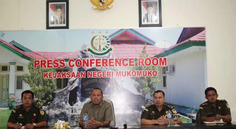 Press Conference Kejari Mukomuko