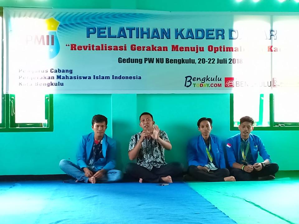 Pelatihan Kader Dasar di PMII Bengkulu