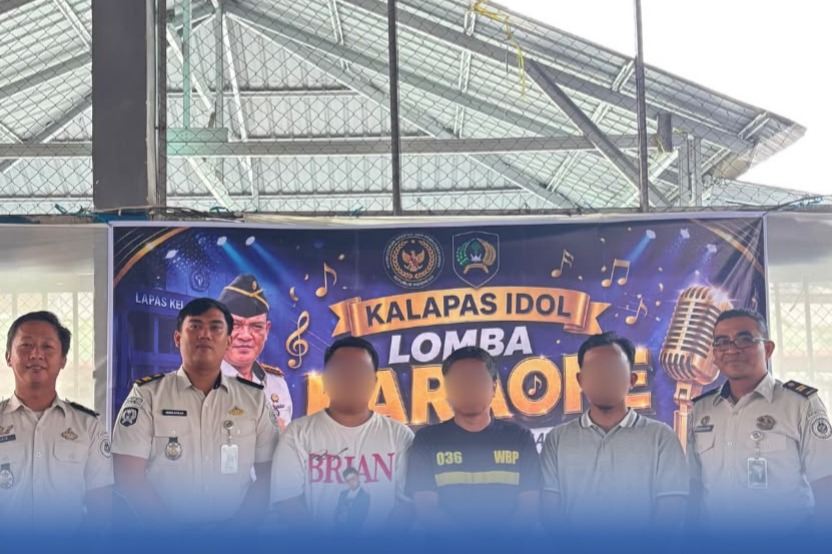 Lapas Kelas IIA Curup menggelar rangkaian "Kalapas Cup" yang diikuti warga binaan, Rabu (8/7/2026). (Foto: Istimewa)