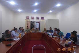 Heraing pedagang PTM dengan Komisi III dan Pemkot Bengkulu / Foto : Joko