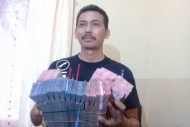 Uang pengembalian dari aliran dana proyek Enggano