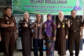 Perpisahan Jaksa Kejari Bengkulu Selatan