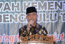 Kepala Kanwil Kementerian Agama (Kemenag) Provinsi Bengkulu, Drs.H.Bustasar MS,M.Pd