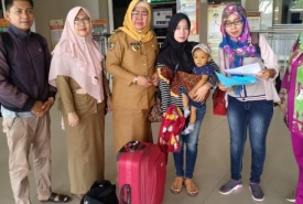 Tim JSPS Pemkot Bengkulu Rujuk Akhtar Farzan  ke Poli Gastro RSCM