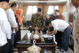 Penandatanganan MoU dengan investor