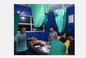 Bidan desa dibacok