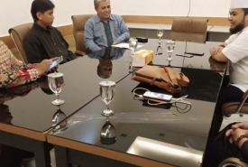 Temui Dewan Syariah Nasional MUI, Wali Kota Bengkulu Minta Dukungan Rekomendasi DPS BPRS Fadhilah