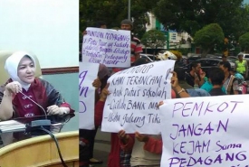 Wakil Walikota Bengkulu Menerima Perwakilan Pedagang Panorama