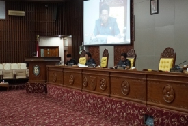 DPRD Provinsi Bengkulu menggelar Rapat Paripurna ke – 16