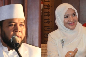 Bakal calon wali kota Helmi Hasan dan Patriana Sosialinda