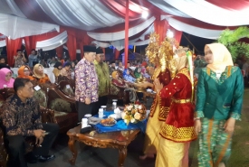 syukuran ini dilakukan sebagai puncak peringatan Hari Jadi Kota Bengkulu ke 299