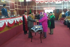 Baidari Resmi Dilantik Ketua DPRD Kota Bengkulu Senin (13/8)