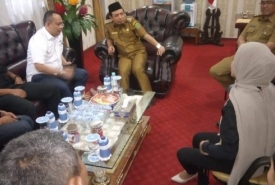 Moment Silaturahmi dengan Wakil Wali Kota Bengkulu