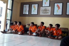 Polres Bengkulu Mengamankan 7 Pemuda Yang Merupakan Pelaku Kejahatan (Foto:Joko Susanto)