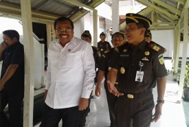 Jaksa Agung HM Prasetyo berkunjung ke Kejati Bengkulu / Foto : Ariyanto