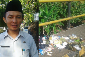 Kabid Kebersihan Dinas Pertamana Dan Kebersihan Kota Bengkulu, Rusman Effendi, MM