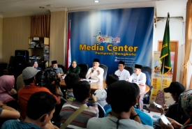 Konffrensi Pers Kemeriahan HUT Provinsi Bengkulu Ke-50