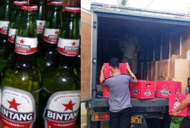 Polres Bengkulu Selatan Mengamankan Ribuan Botol Miras