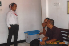 Penyidik Polda Bengkulu Melimpahkan Tersangka dan Barang Bukti Tipikor