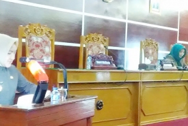Paripurna DPRD Kota Bengkulu Membahas 4 Raperda Inisiatif