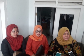 Baidari Citra Dewi saat ditemui di ruangan Sesda