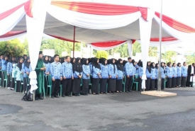 Pelantikan dan mutasi besaran-besaran, mulai dari pelantikan PNS baru hingga pelantikan pejabat eselon IV yang mengalami kekosongan