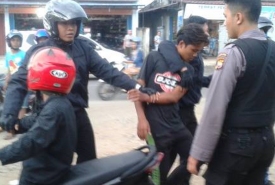 Polisi Mengamankan Tiga Pemuda