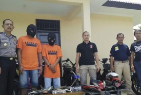 Dua Tersangka Pencurian Kendaraan Bermotor Diamankan Polres Bengkulu Selatan