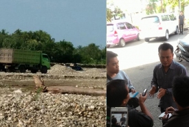 Manajemen PT PKA Memberikan Keterangan Kepada Media