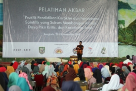 Plt Gubernur Rohidin Mersyah membuka Pelatihan Akbar
