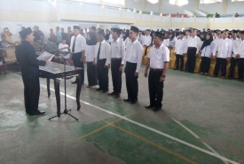 Pelantikan PPK dan PPS Bengkulu Utara.