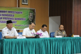 Pelantikan Satgas Audit Investigatif