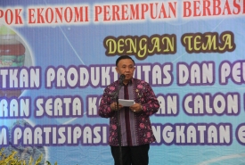 Kata sambutan dan arahan dari Sekda Provinsi Bengkulu Nopian Andusti