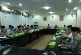 Rakor Bencana / Foto : Media Center Pemprov Bengkulu