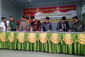 Raker Satgas Saber Pungli Kepahiang Dalam Rangka Memperingati Hari Anti Korupsi Jum'at (14/12/18)